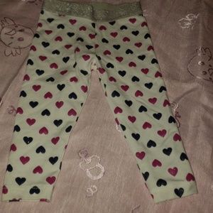 Purple Hearts Leggings